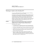 Preview for 46 page of HP Omnibook XE3 Evaluator Manual