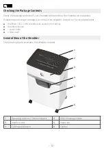 Предварительный просмотр 12 страницы HP OneShred 10MC Operating Manual