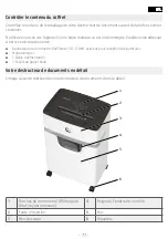 Предварительный просмотр 77 страницы HP OneShred 10MC Operating Manual