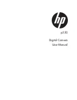 Предварительный просмотр 1 страницы HP p550 User Manual