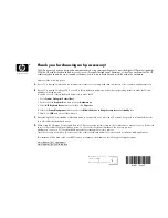 Preview for 1 page of HP P5911A - Cordless Keyboard And Mouse Installation Manual