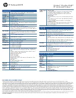 Preview for 2 page of HP P6230F Pavilion PC Specifications