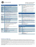 Preview for 2 page of HP P6240f - Pavilion - 8 GB RAM Specifications