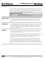 Preview for 7 page of HP PA-8600 Specification