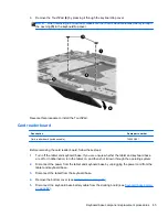 Предварительный просмотр 73 страницы HP Pavilion 11 x2 PC Maintenance And Service Manual