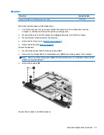 Предварительный просмотр 63 страницы HP Pavilion 11 x360 PC Maintenance And Service Manual