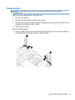 Предварительный просмотр 37 страницы HP Pavilion 15-bc200 Maintenance And Service Manual