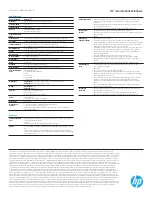 Preview for 2 page of HP Pavilion 17-e030us Specification