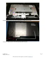 Предварительный просмотр 4 страницы HP Pavilion 27q Disassembly Instructions Manual