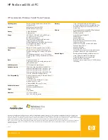 Preview for 2 page of HP Pavilion A6355 Specifications