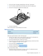 Предварительный просмотр 55 страницы HP Pavilion dm1-4200 Maintenance And Service Manual