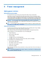 Preview for 49 page of HP PAVILION DM3 User Manual