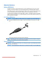 Preview for 71 page of HP PAVILION DM3 User Manual