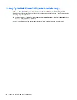 Предварительный просмотр 48 страницы HP Pavilion dm4-3000 User Manual