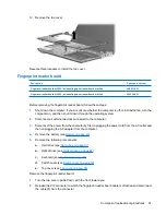 Предварительный просмотр 69 страницы HP Pavilion dv3000 - Entertainment Notebook PC Maintenance And Service Manual