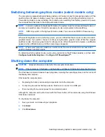 Preview for 65 page of HP Pavilion DV6-1030 User Manual