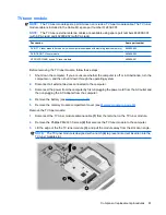 Предварительный просмотр 69 страницы HP Pavilion DV6 Series Maintenance And Service Manual