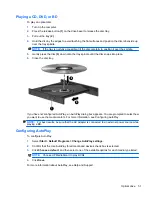 Предварительный просмотр 61 страницы HP Pavilion DV7-4060 User Manual