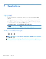 Preview for 110 page of HP Pavilion dv7-6c00 User Manual