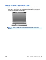 Preview for 21 page of HP Pavilion dv9000 User Manual