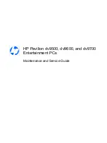 Предварительный просмотр 1 страницы HP Pavilion DV9500 Maintenance And Service Manual