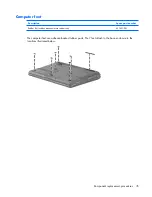 Предварительный просмотр 43 страницы HP Pavilion dx6500 - Notebook PC Maintenance And Service Manual