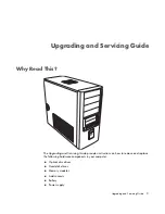 Preview for 5 page of HP Pavilion Elite d5100 Manual