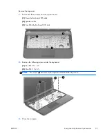 Предварительный просмотр 65 страницы HP Pavilion g6-2200 Maintenance And Service Manual