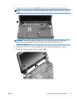 Предварительный просмотр 75 страницы HP Pavilion g6-2200 Maintenance And Service Manual