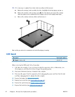 Предварительный просмотр 80 страницы HP Pavilion g6-2200 Maintenance And Service Manual