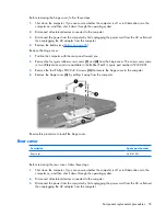 Предварительный просмотр 60 страницы HP Pavilion HDX Maintenance And Service Manual