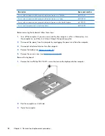 Предварительный просмотр 66 страницы HP Pavilion m7-1000 Maintenance And Service Manual