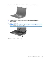 Предварительный просмотр 71 страницы HP Pavilion m7-1000 Maintenance And Service Manual