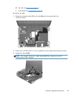 Предварительный просмотр 93 страницы HP Pavilion m7-1000 Maintenance And Service Manual