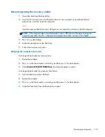 Предварительный просмотр 117 страницы HP Pavilion m7-1000 Maintenance And Service Manual