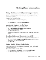 Preview for 83 page of HP Pavilion MS210 Getting Started Manual