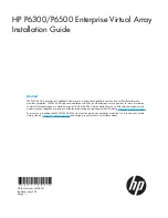 HP Pavilion p6000 - Desktop PC Installation Manual preview