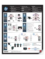 HP Pavilion p6500 - Desktop PC Quick Setup preview