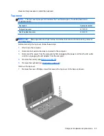 Предварительный просмотр 51 страницы HP Pavilion Sleekbook 14-b000 Maintenance And Service Manual