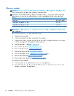 Предварительный просмотр 66 страницы HP Pavilion Sleekbook 14 Maintenance And Service Manual