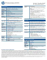 Preview for 2 page of HP Pavilion Slimline s5310f Specifications