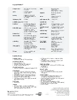 Preview for 2 page of HP Pavilion t152 Specifications