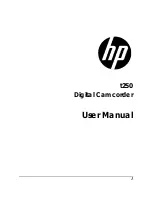 HP Pavilion t250 User Manual preview