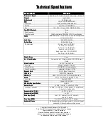 Preview for 1 page of HP Pavilion t262k Specification