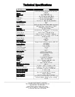 Preview for 1 page of HP Pavilion t449 Specification