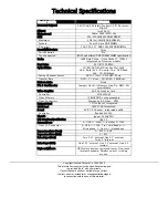 Preview for 1 page of HP Pavilion t467 Specification