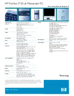 Preview for 2 page of HP Pavilion t700 - Desktop PC Product Specifications