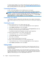 Preview for 32 page of HP Pavilion TouchSmart 11-e000 User Manual