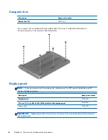 Предварительный просмотр 52 страницы HP Pavilion TouchSmart 15 Sleekbook Maintenance And Service Manual