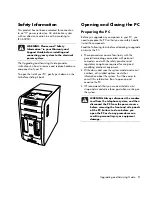 Предварительный просмотр 5 страницы HP Pavilion w1100 - Desktop PC Manual